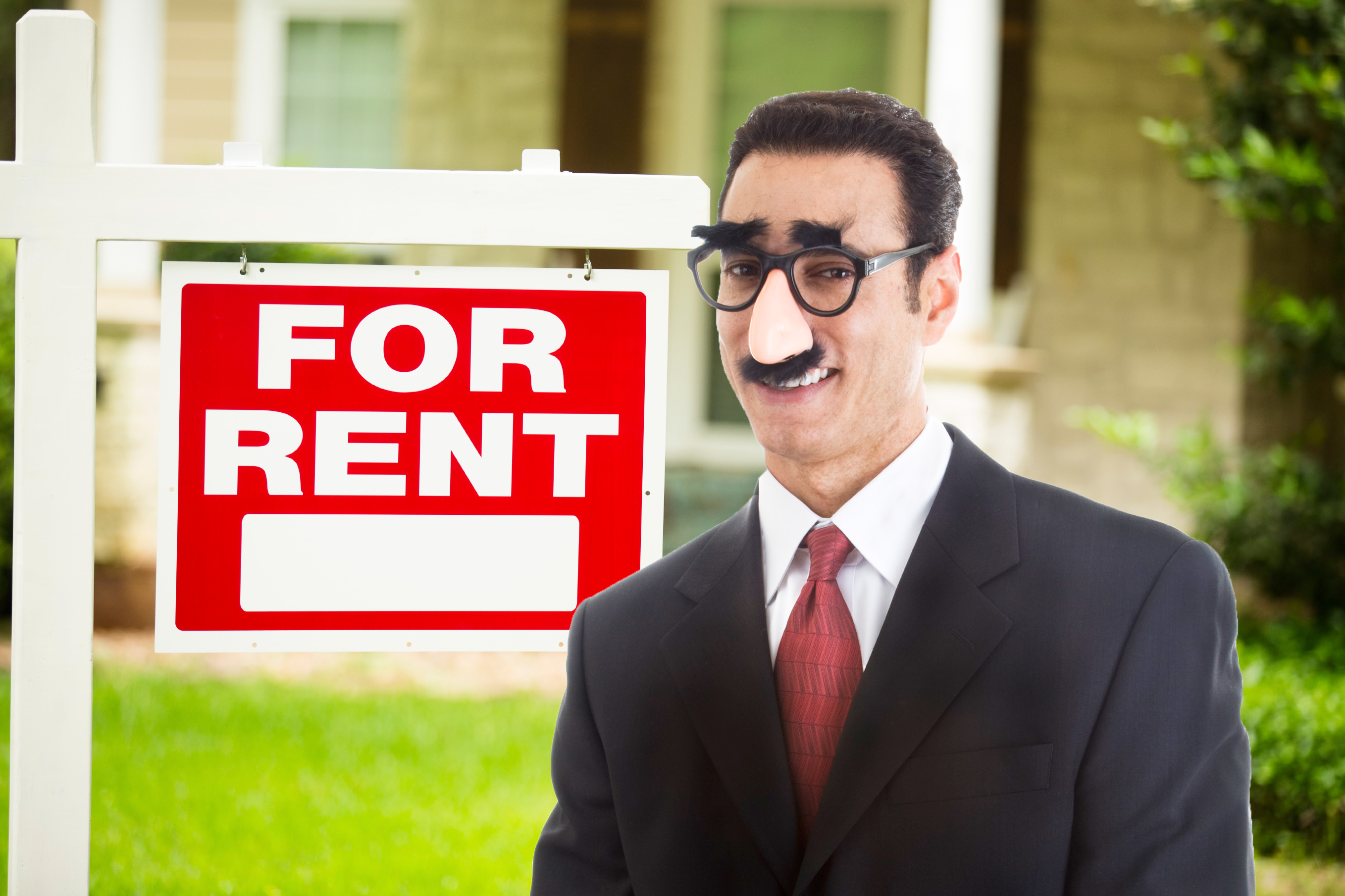 Fake real estate agent